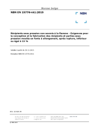 NBN EN 15776+A1:2015