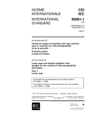 IEC 60061-1:1969/AMD23:1999