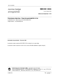 NBN EN 12835:2001