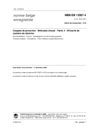 NBN EN 13087-4:2001