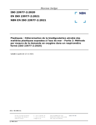 NBN EN ISO 23977-2:2021