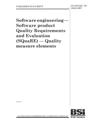 PD ISO/IEC TR 25021:2007