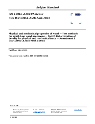 NBN ISO 13061-2:2014/A1:2023