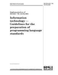 BS ISO/IEC TR 10176:1991