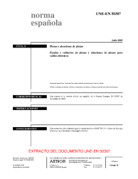 UNE-EN 50307:2003 (R2019)