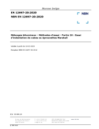 NBN EN 12697-20:2020