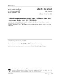 NBN EN ISO 4759-3:2000