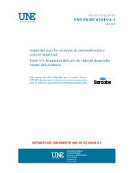 UNE-EN IEC 62443-4-1:2019