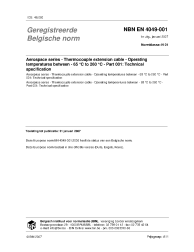 NBN EN 4049-001:2007