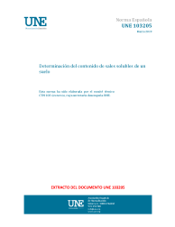 UNE 103205:2019