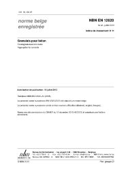 NBN EN 12620:2013