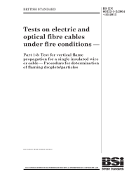 BS EN 60332-1-3:2004+A1:2015