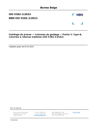 NBN ISO 9182-3:2023