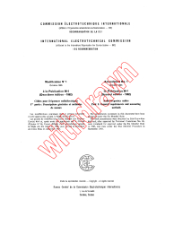 IEC 60096-1:1962/AMD1:1962