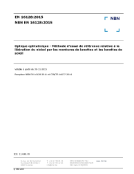 NBN EN 16128:2015