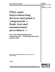 BS EN 61300-3-21:1998