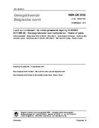 NBN EN 3930:2001