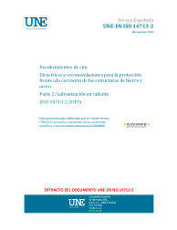 UNE-EN ISO 14713-2:2020