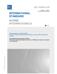 IEC 61000-4-30:2015+AMD1:2021 Consolidated