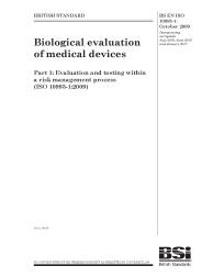 BS EN ISO 10993-1:October 2009