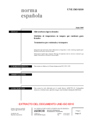 UNE-ISO 8310:2005 (R2016)