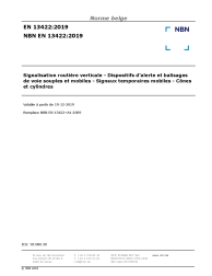 NBN EN 13422:2019