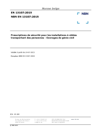 NBN EN 13107:2015