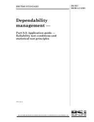 BS IEC 60300-3-5:2001