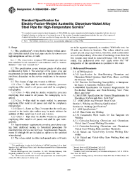 ASTM A358/A358M-95ae1