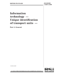 BS ISO/IEC 15459-1:1999