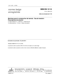 NBN EN 12110:2014