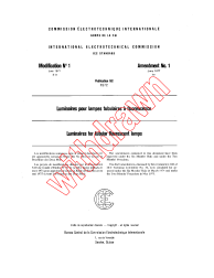 IEC 60162:1972/AMD1:1977