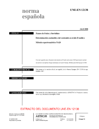 UNE-EN 12138:2000 (R2021)