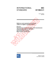 IEC 61156-5-1:2007
