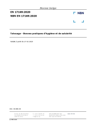 NBN EN 17169:2020