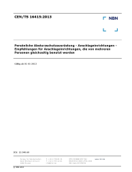 CEN/TS 16415:2013
