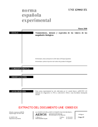 UNE 129003:2000 EX