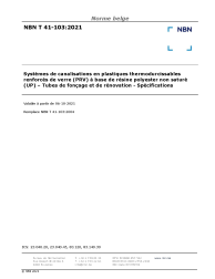 NBN T 41-103:2021