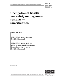 OHSAS 18001:1999
