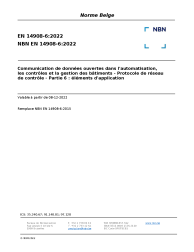 NBN EN 14908-6:2022