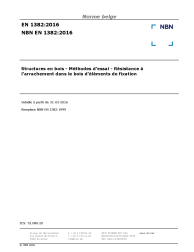 NBN EN 1382:2016