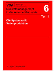 VDA Band 6 Teil 1:2016-12