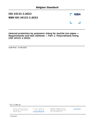 NBN ISO 24131-1:2023
