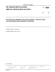 NBN EN 14420-8:2013+A1:2016