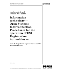 BS ISO/IEC 9834-2:1993