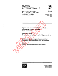 IEC 60051-4:1984
