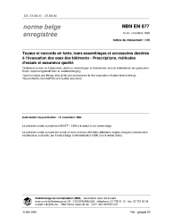 NBN EN 877:1999
