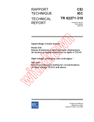 IEC TR 62271-310:2004
