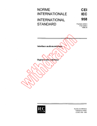 IEC 60958:1989