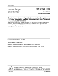 NBN EN ISO 12836:2015